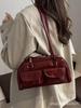 Korean Style Women's 2025 Retro Pillow Shoulder Bag