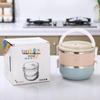 304 Stainless Steel Multi-Layer Lunch Box with Sealed Lid - Ideal Bento or Food Storage Container
