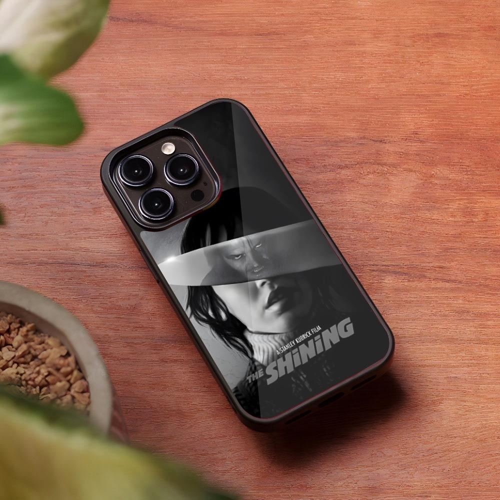 The Shining Stanley Kubrick Movie Phone Case for Iphone 16 15 14 13 Pro Max 12 11 Mini 7 8 Plus Se Xr X Xs Fundas Shell PC+TPU C