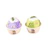 6Pcs Cute Dollhouse Miniature Kitchen Food Toy Jam Ice Cream Cone Model Home Decor Kids Pretend Play Toys