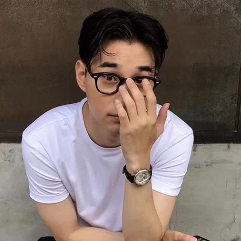 Blue Light Blocking  Oval Myopia Glasses With Degree Black Frame Computer Optical Spectacles Prescription 0 -0.5 -0.75 To -6