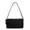 Small Pencil Bags Fashi Designer Women's Handbag Cylindrical Bag Luxury Minimalist Ladies Bag Retro European Style Zipper