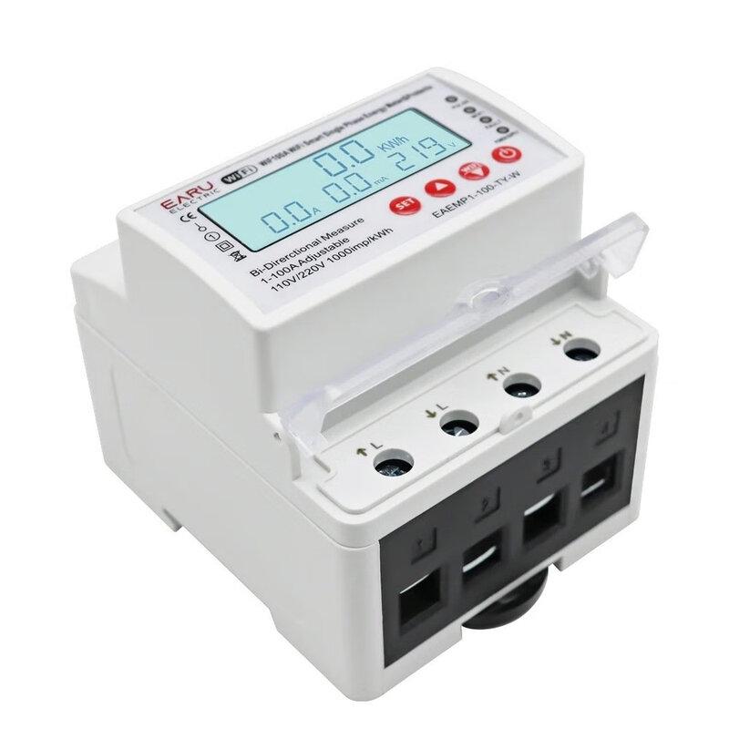 

OLOEY Smart Overvoltage Protection Circuit Breaker with Two-Way Energy Meter CN plug (adapter included)