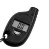 1Pc Portable Black Mini Tire Pressure Gauge-Card Holder,Car Tire Pressure Gauge,Digital Tire Pressure Tester,Car Accessories