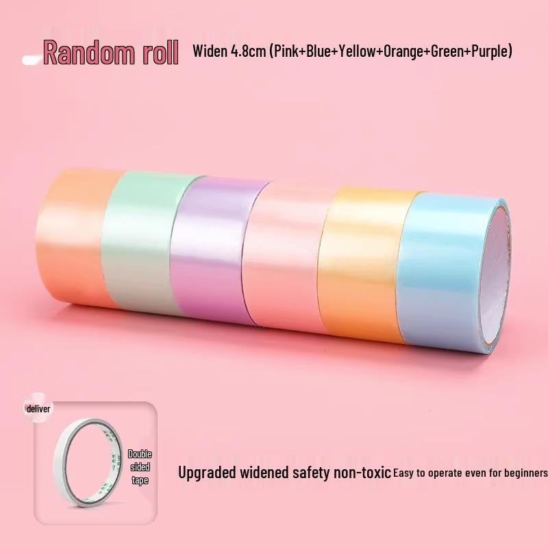 

Large Decompression Sticky Ball Tape - Macaron Colors
