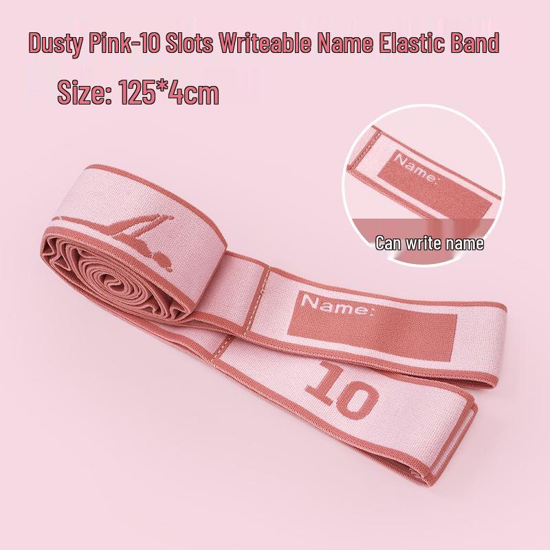 Elastisches Kinderband für Tanz und nummeriertes Yoga-Stretchband