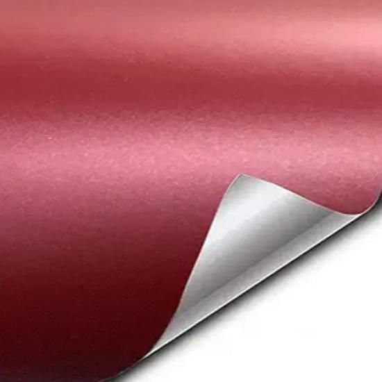 Matte Metallic Bloody Burgundy Premium Vinyl Wrap Film Roll (1ft x 5ft)
