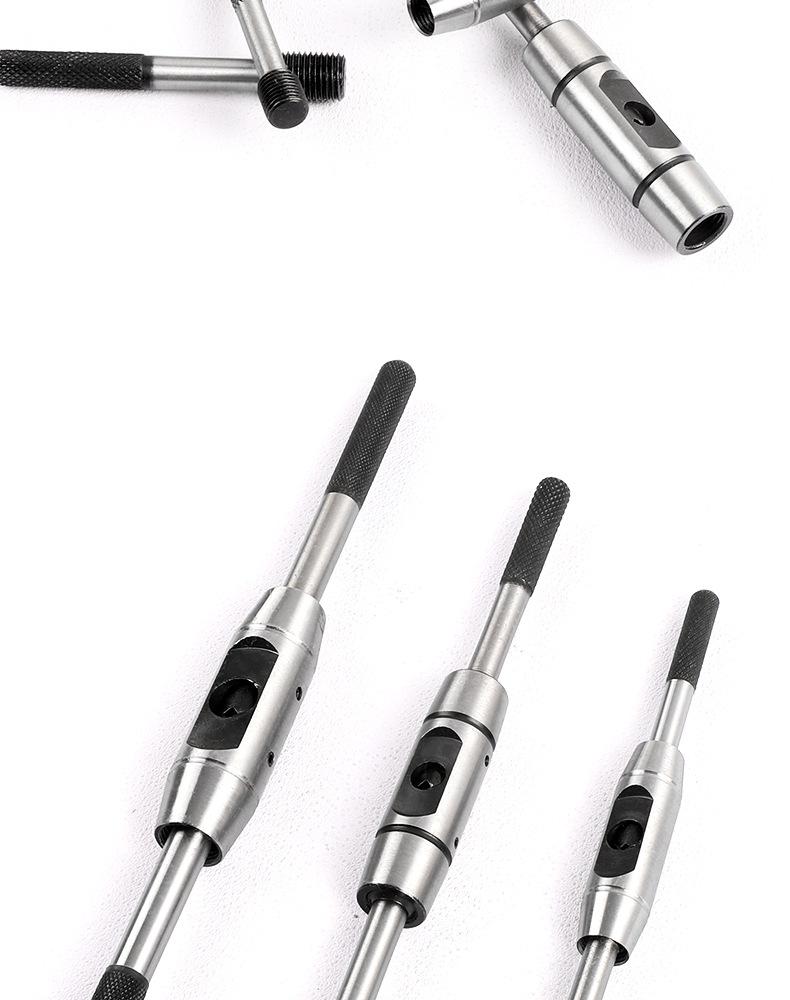 Adjustable All-Steel Ratchet Tap Wrench Set