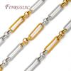 0.5-1 Meter Gold Stainless Steel Chain Chain Multi Styles O Thick Cable Curb Chains For Necklaces Bracelets DIY Jewelry Making