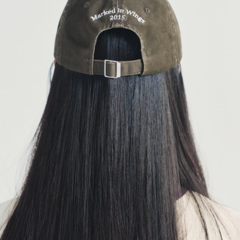 NICK&NICOLE NICOLE SEOUL CIRCLE BALL cap_VINTAGE KHAKI
