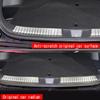 For Honda ZR-V ZR V ZRV   stainless steel Built-in Rear Bumper Protector door Sill Trunk Tread Plate Trim Accessories