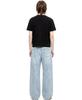 REBRENNER Dtf Carat Cool Cotton Crop Short Sleeve T-Shirt Black