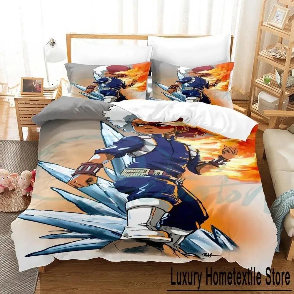 New The Boondocks Bedding Set Single Twin Full Queen King Size Bed Set Aldult Kid Bedroom Duvetcover Sets 3D Anime Bed Sheet Set