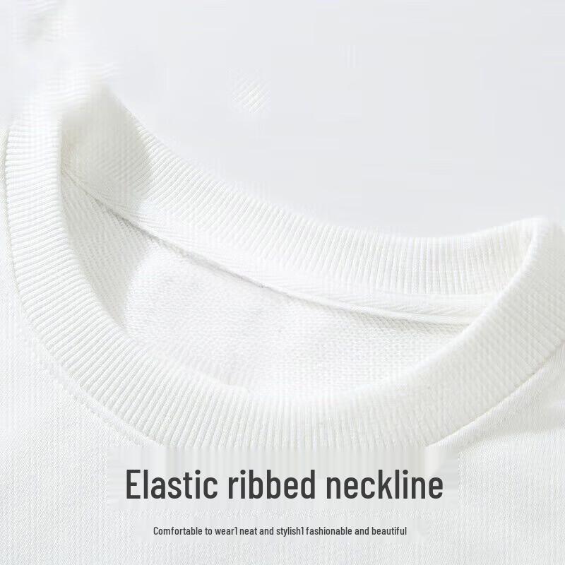 Jeanswest Women's Retro Loose Drop-Shoulder Pullover Sweatshirt