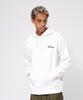 AVIREX EMBROIDERY LOGO & WISHES PULLOVER HOODIE(WEB&DEPOT Exclusive) 783-4231010 XL white