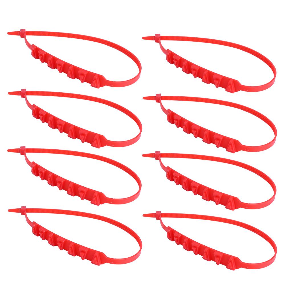 Motocicletas Pneus Correntes de Neve Reutilizáveis Veículo Elétrico Bicicleta Rodas de Inverno Antiderrapantes Abraçadeiras de Cabo Pneu Emergência Corrente Antiderrapante