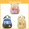 Toddler Kids Backpack With Colorful Nylon Material And Comfortdesign For Educational Use