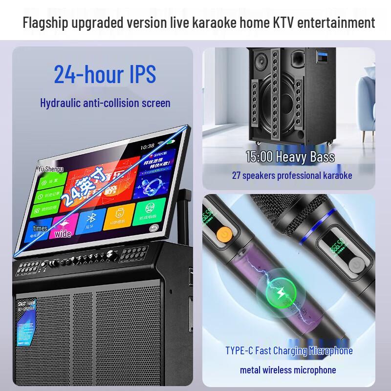 SAST WD-32 Home & Outdoor Karaoke System