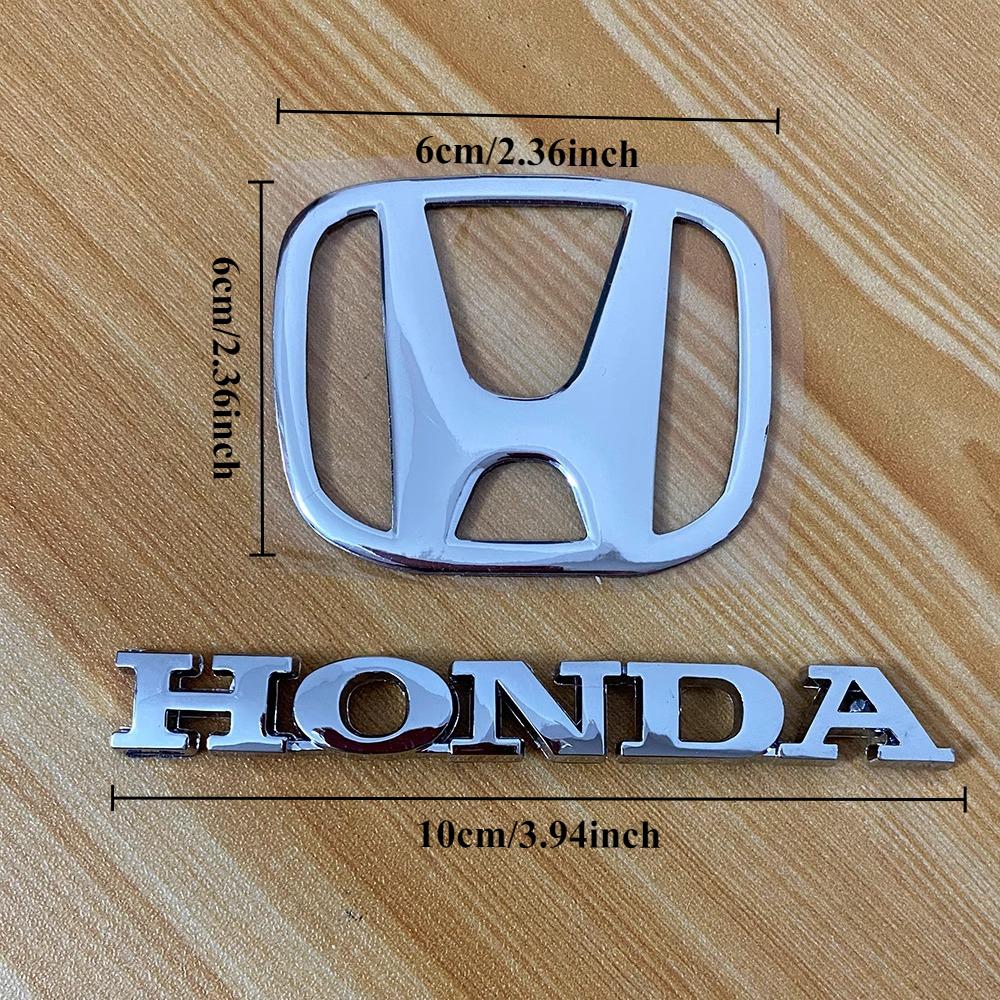 Honda Motorcycle Head Front Windshield Motorcycle Decoration H Letter Logo Electric Vehicle Modification Label Sticker