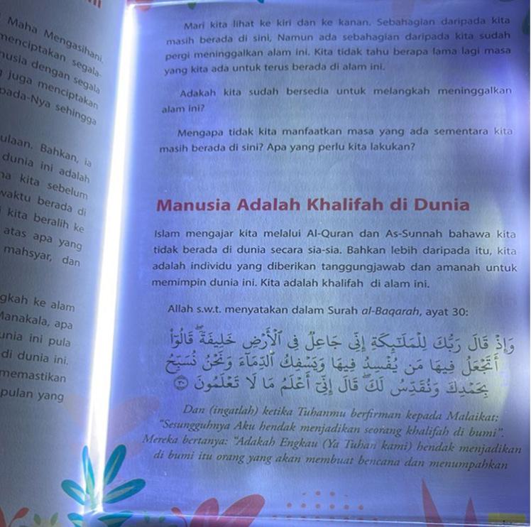 LED Book Reading 1PCS Transparent Flat Reading Light Student Night Light Portable Desk Lamp