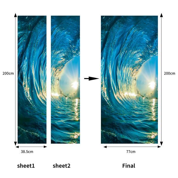 2 teile/satz 3D Rote Rose Sexy Frau Beine DIY Tür Kunst Wandbild Aufkleber Home Decor Wohnzimmer Selbst-klebe PVC Wand Aufkleber Poster