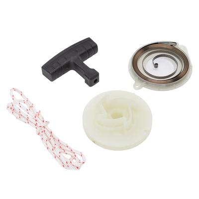 Starter-Riemenscheibe, Ersatz-Seilzugstarter-Riemenscheibe, Federgriff-Seilsatz für Husqvarna 445e 450 455 460