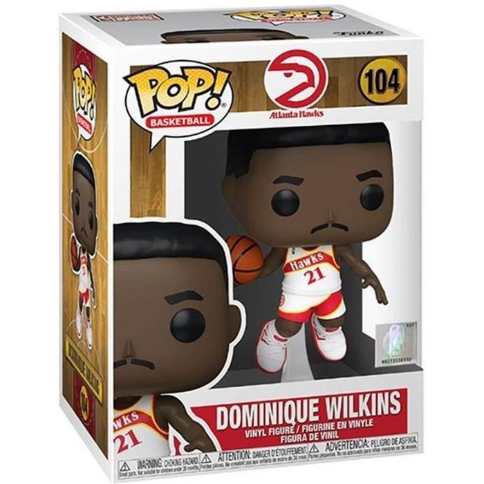 Figurine Funko Pop! Basketball : Atlanta Hawks - Dominique Wilkins