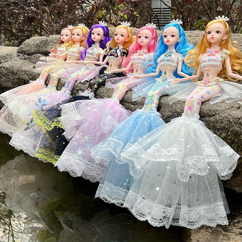 Superior-Grade 45Cm First-Class Colorful First-Class Mermaid Top-Grade Doll First-Class Rainbow Superior-Grade Princess Top-Grade Toy