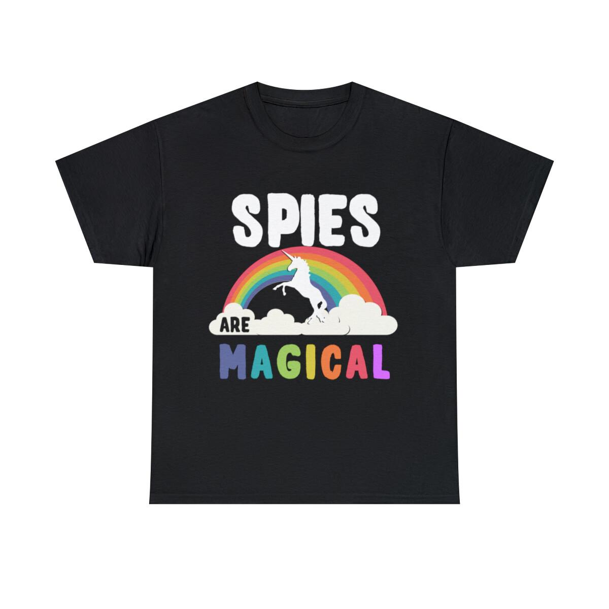 Spies Are Magical Graphic Tee Shirt, S-5XL L