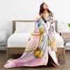 Coperta di Flanella Cartone Animato Diddl Calda Morbida Plaid per Divano Letto Viaggio Copriletto Divertente Copridivano Letto