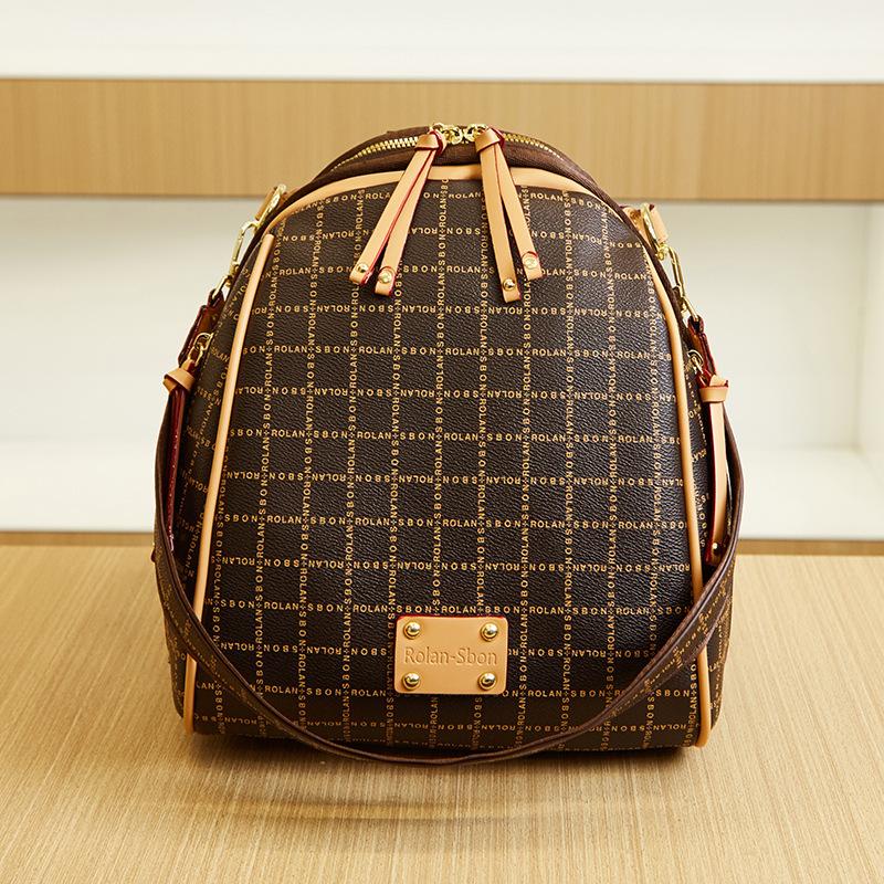 

Новый рюкзак большой вместимости, универсальный модный рюкзак, ретро простой рюкзак через плечо, сумка-тоут