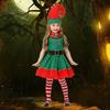 Costumi da Elfo di Halloween e Natale per Bambini - Abbigliamento Cosplay per Adulti Uomini e Donne per Spettacoli