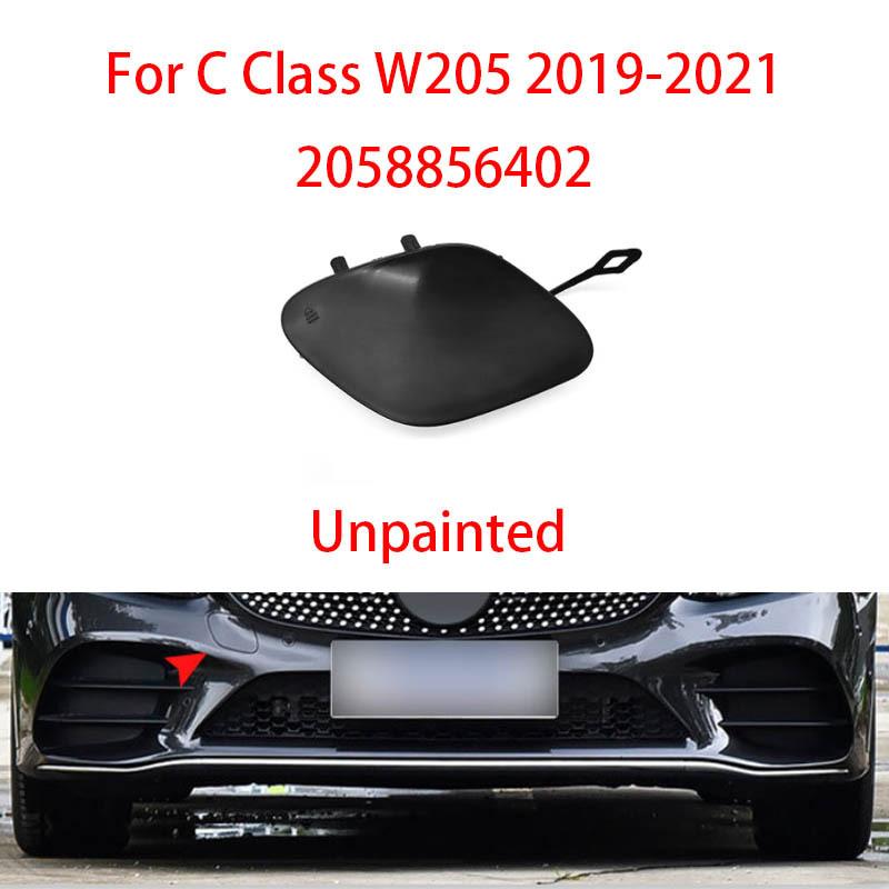 Front Bar trailer cover front bumper traction hook hole cove For Mercedes-benz C-class W205 2058856402