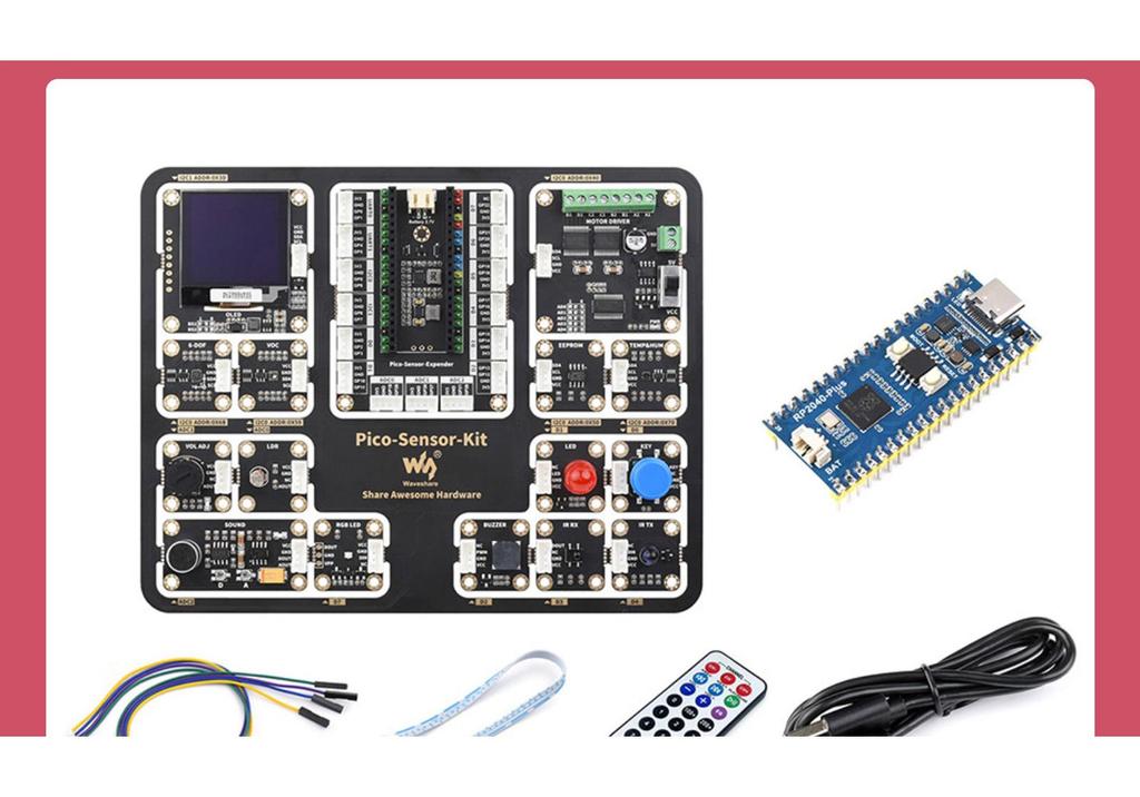 Raspberry Pi Pico Sensor Python Kit - Learning & Development Board