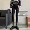 Korean Style Women's High-Waisted Elastic Skinny Jeans for Spring and Autumn