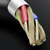 Telescopic Type C Data Cable Male to Male Connectors Wire Type C Spring Coiled Cord Support Data Transfer for Phones