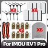 Compatible IMOU RV1 Pro Robot Aspirateur Pièce de Rechange Brosse Principale Latérale Filtre HEPA Serpillère Sacs à Poussière Accessoires