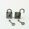 Square Metal Clasp Turn Lock Twist Key Locks DIY Handbag Purse Closure Bag Parts Leather Hardware Accessories