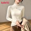 Baleno Women's Mock Neck Stretch Brushed Base Layer