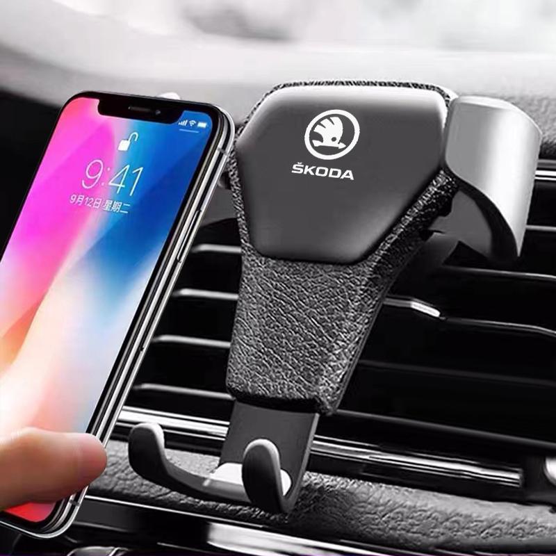 

Car Air Vent Phone Holder with Auto Clamp Support Stand - Suitable for Skoda Models (Octavia A7, Octavia RS, Fabia, Superb)