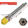 Pompa di calore aria-acqua 22dn380V di grado industriale con caldaia elettrica ad alta potenza, serbatoio da 40L e elemento riscaldante in rame viola.