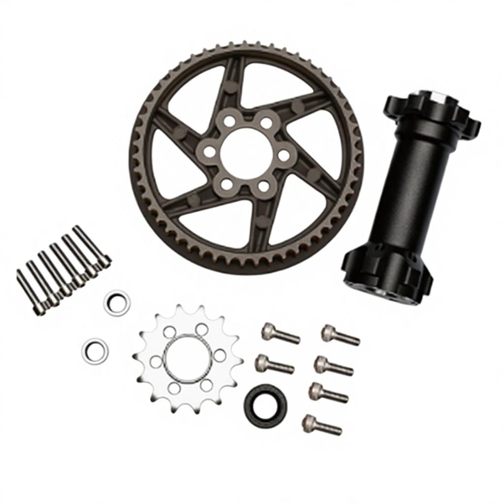 Original Light Bee X Spare Parts Electric Bicycle Accessories Middle Shaft Sleeve Assembly Excluding Middle Shaft