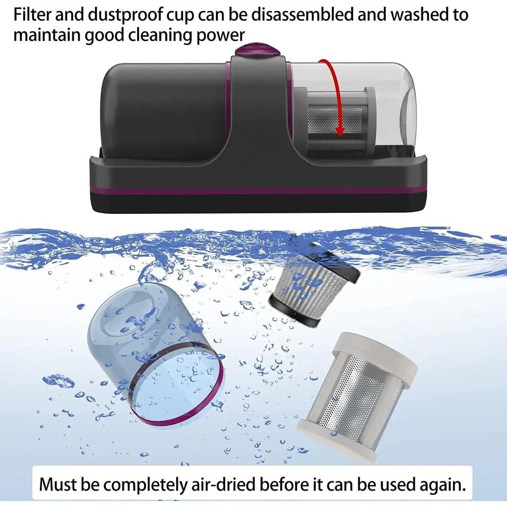 7500PA Portable Mattresses Vacuum Cleaner Wireless Dust Removal Equipment Home Handheld UV Vacuum Mite Remover