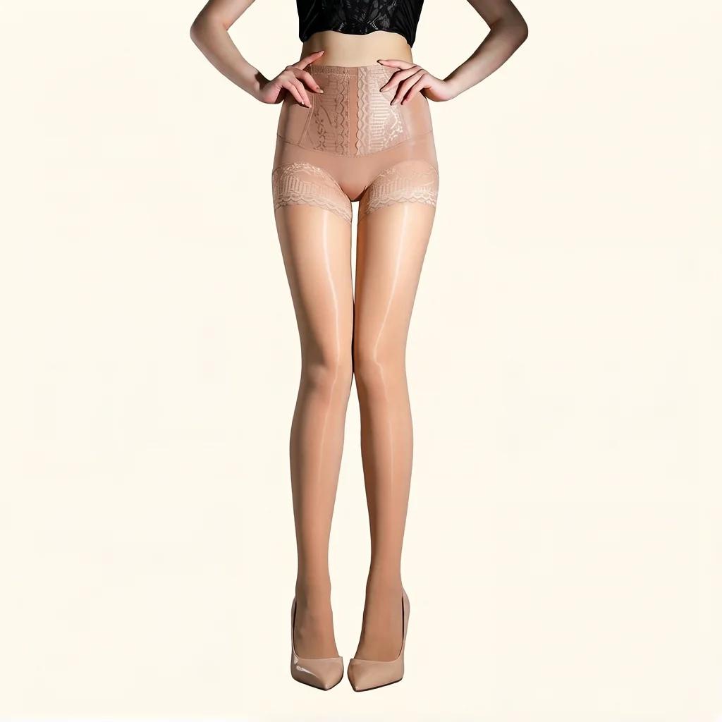 Women'S Safety Shorts 2 In 1 Pantyhose Control Tummy Leggings Fashion Printing High Waist Elastic Shaping Woman Tights Lift Butt