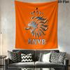 KNVB Wall Tapestry Aesthetic Wall Hanging Printed Fabric Blanket Decorative Tapestries for Bedroom Living Room Home Decor