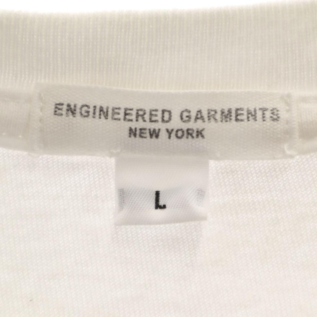 ENGINEERED GARMENTS Kortarmet T-skjorte L off white Poke T Herre Brukt