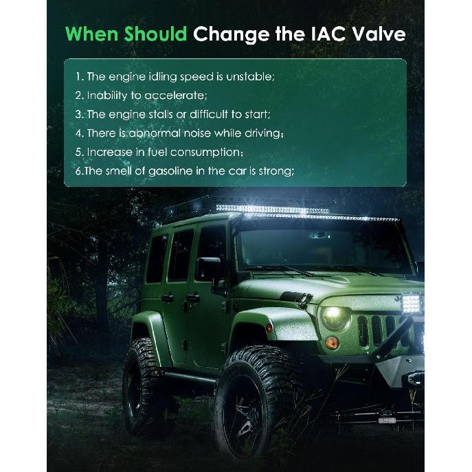 IAC SCITOO Idle Speed Air Control Valve AC376 Fits for BMW 325i/ 325is/ 325iX/ 528e/ M6/ 325/ 535i/ 635CSi/ 735i/ 735iL/ L6/ 325e/ 325es/ L7 /M3/ M5