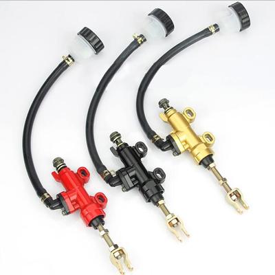 Universal Κύρια Αντλία Πίσω Ποδόφρενου Μοτοσυκλέτας Quad Dirt Υδραυλικός Κύλινδρος Με Δοχείο Καυσίμου Για Μοτοσυκλέτα Honda F2180 Καινούργιο