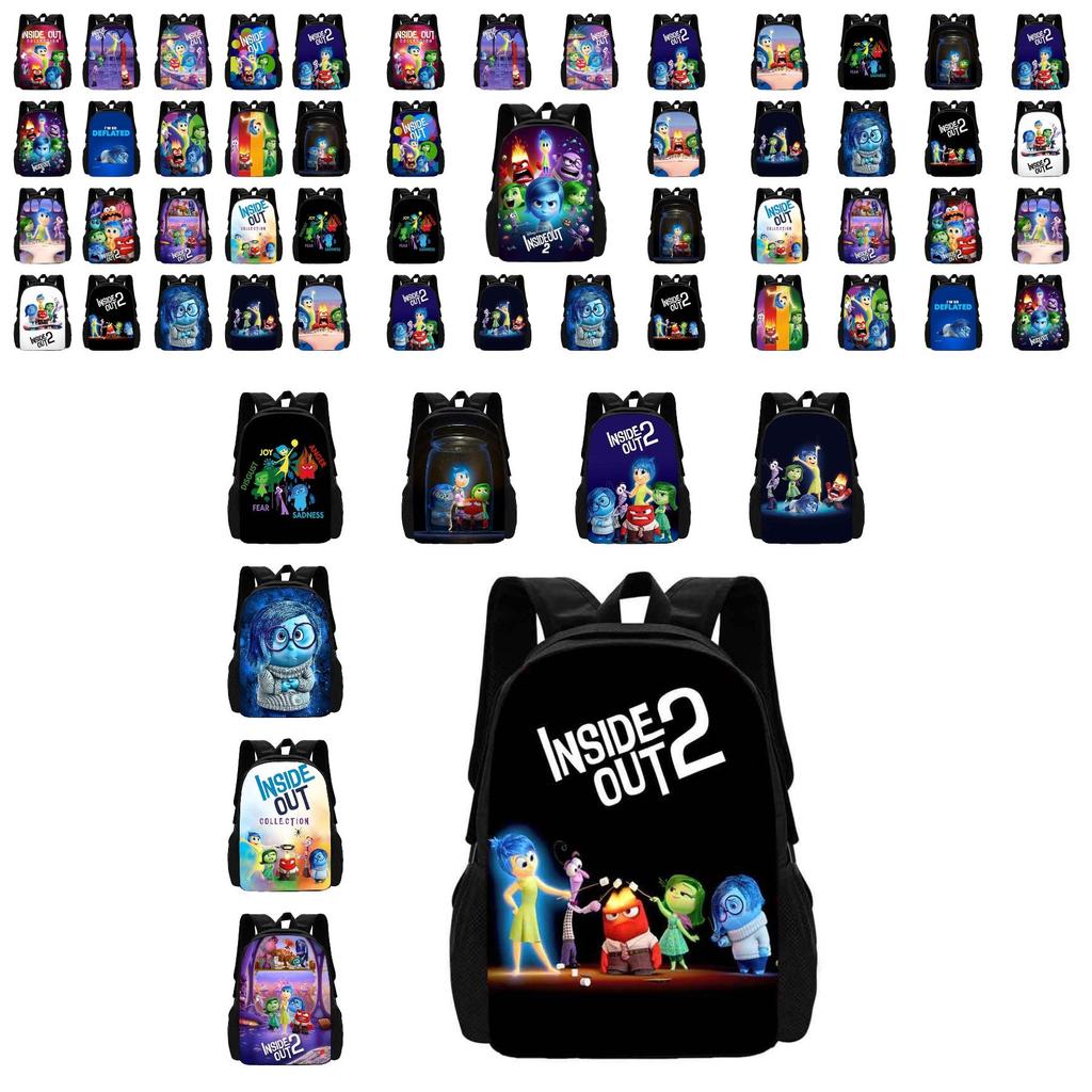 Adorable Cartoon Backpack For Kids Spacious Oxford Cloth School Bag For Grades 1-4