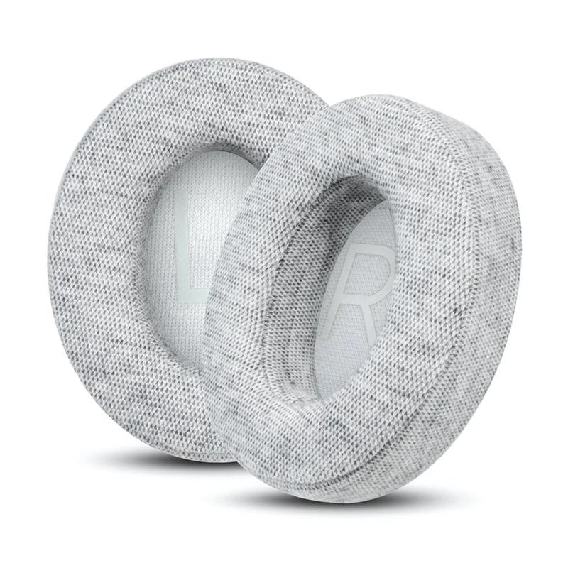 

Suitable for Beats Studio2/3 Earphones memory sponge New process cotton fabric style Ear Pads Restore Your Headphone Experience сірий колір
